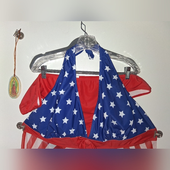 Red, White & Blue Bikini - Picture 2 of 11